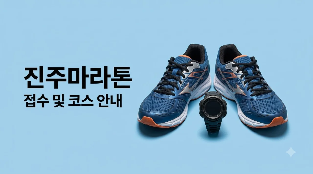 진주 마라톤 2026 접수 일정 및 코스 완벽 정리