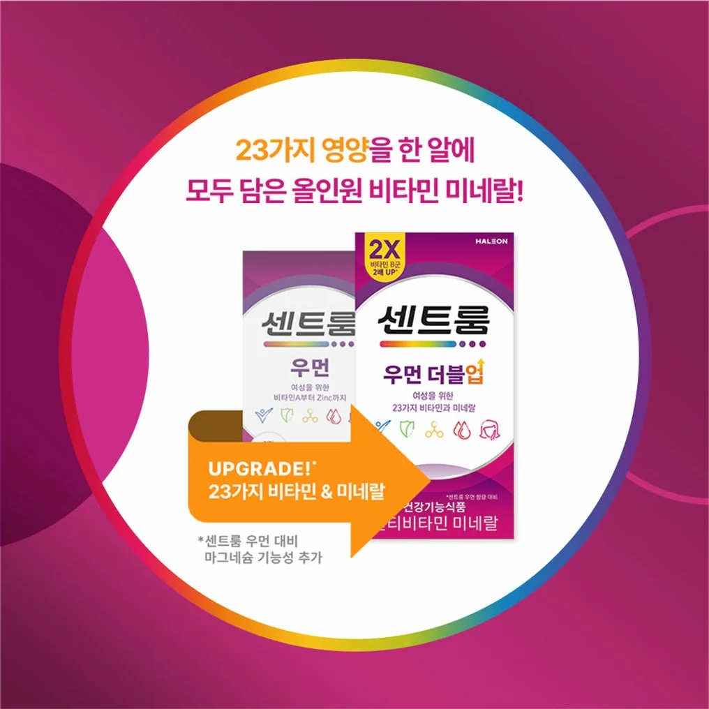 센트룸 우먼 더블업 50정, 3개 상세 이미지 1