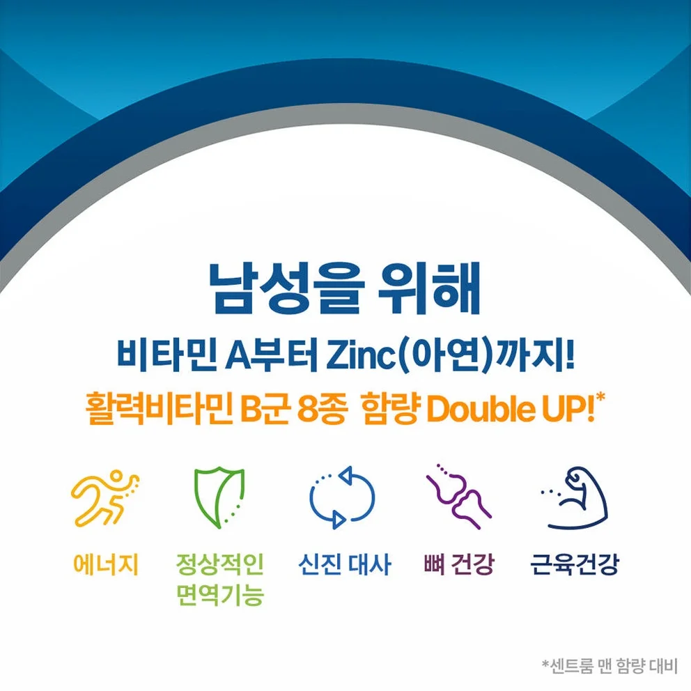센트룸 맨 더블업 60정, 2개 상세 이미지 3