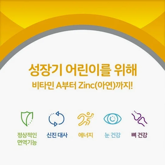 센트룸 키즈 멀티비타민 미네랄 60정, 3개 상세 이미지 3