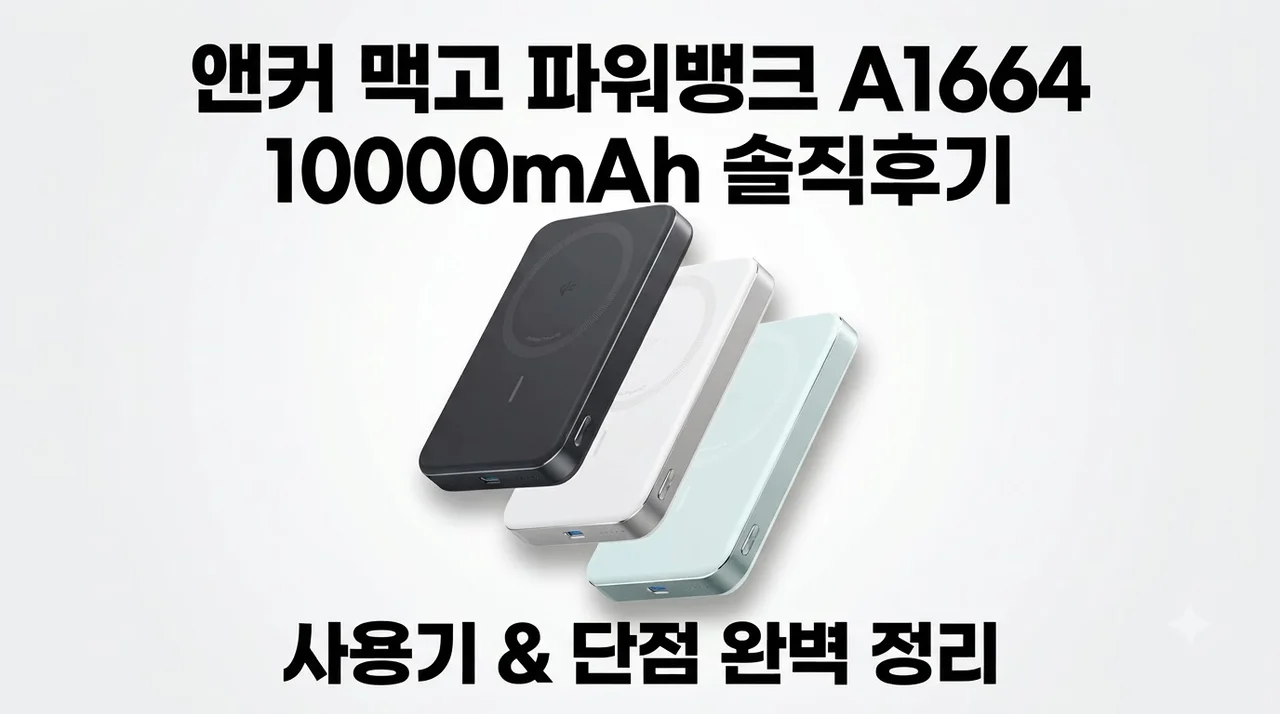 앤커 맥고 파워뱅크 A1664 10000mAh 솔직후기
