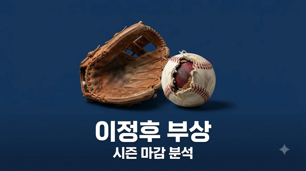 이정후 파울타구 부상 악재와 시즌 마감 원인 및 복귀 전망 총정리