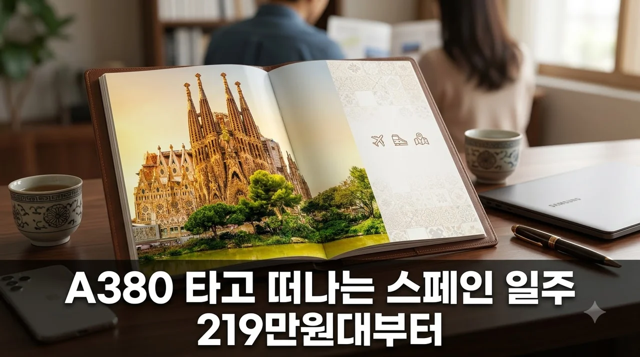 스페인 9일 여행 219만원대 A380 타는 바르셀로나 완벽 일주