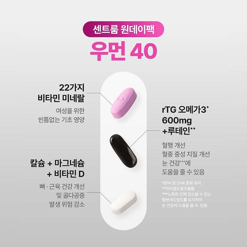 센트룸 원데이팩 우먼 40 30개입, 3개 상세 이미지 1