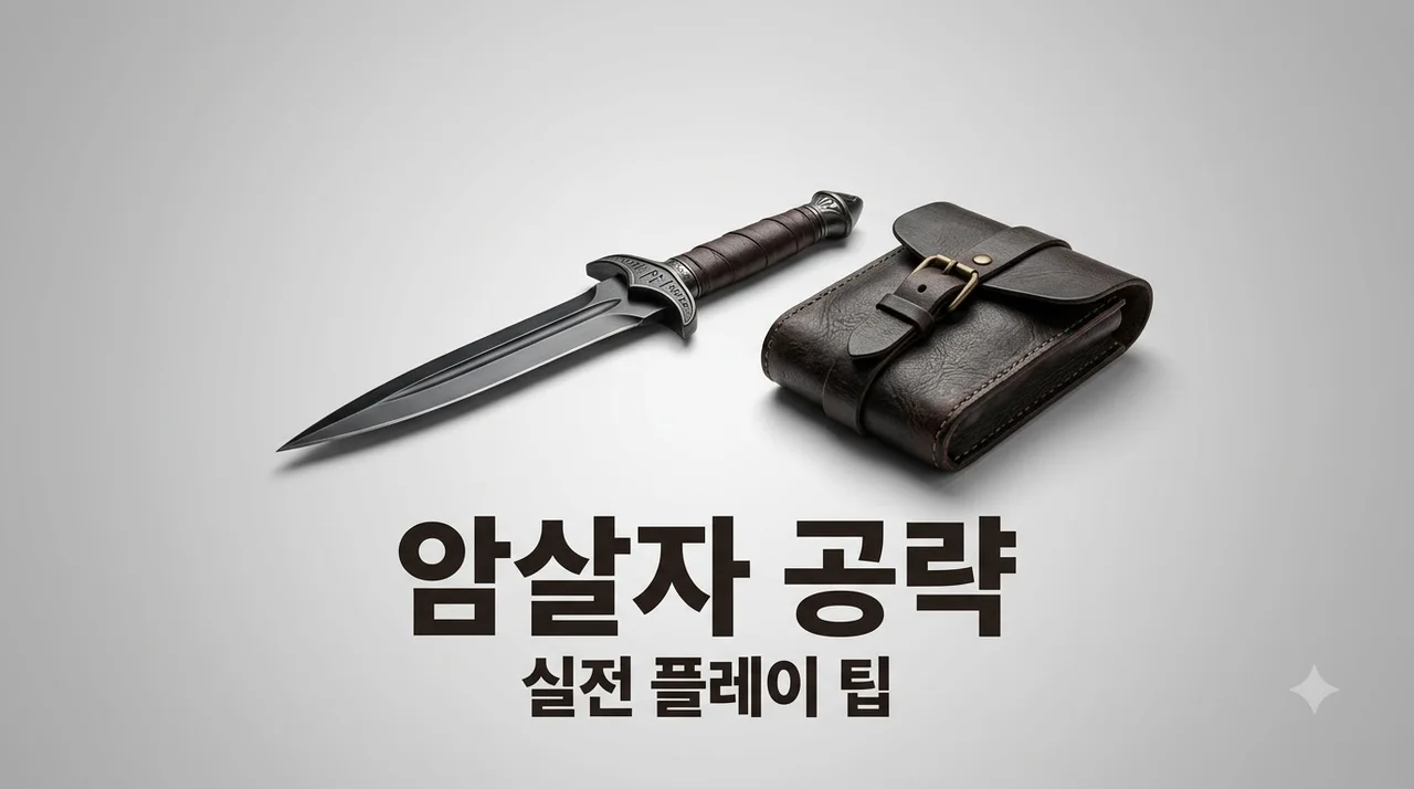 암살자 클래스 완벽 분석 및 게임 실전 플레이 팁 총정리