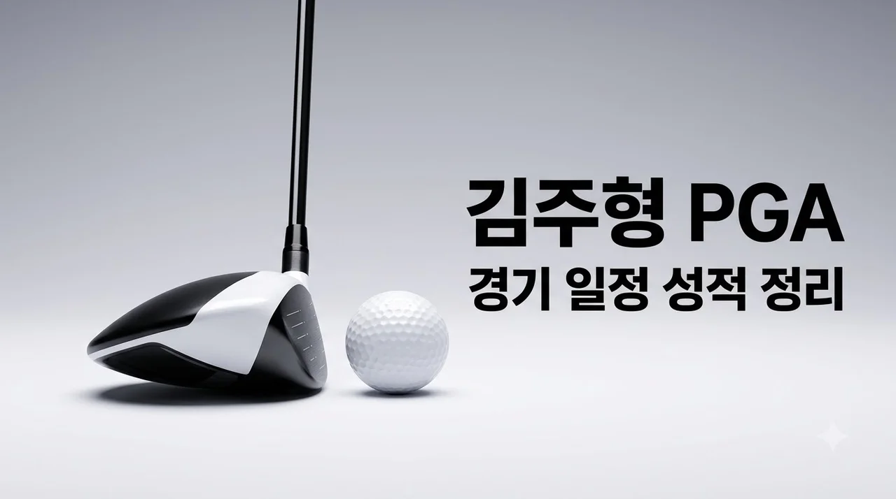 김주형 PGA 투어 성적 프로필 및 경기 일정 관전 포인트 정리
