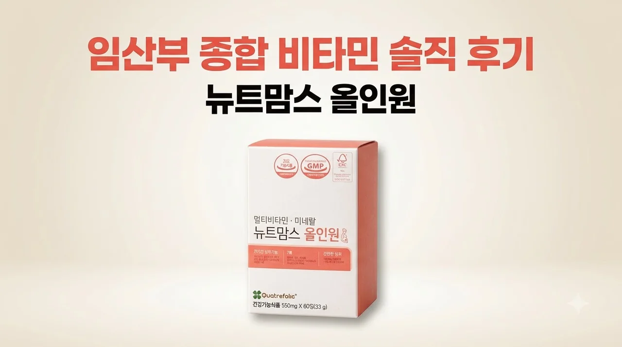 뉴트맘스올인원 임산부 종합 비타민 솔직 후기