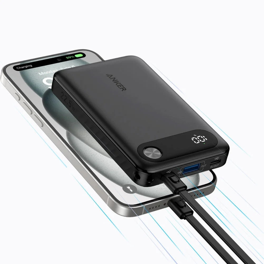 앤커 파워뱅크 10000mAh 22.5W 보조배터리 (C타입 케이블 일체형) A1257 상세 이미지 3