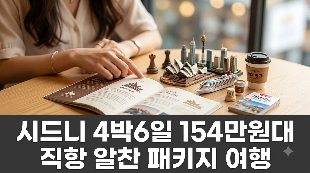 시드니 4박6일 154만원대 직항 알찬 패키지 여행