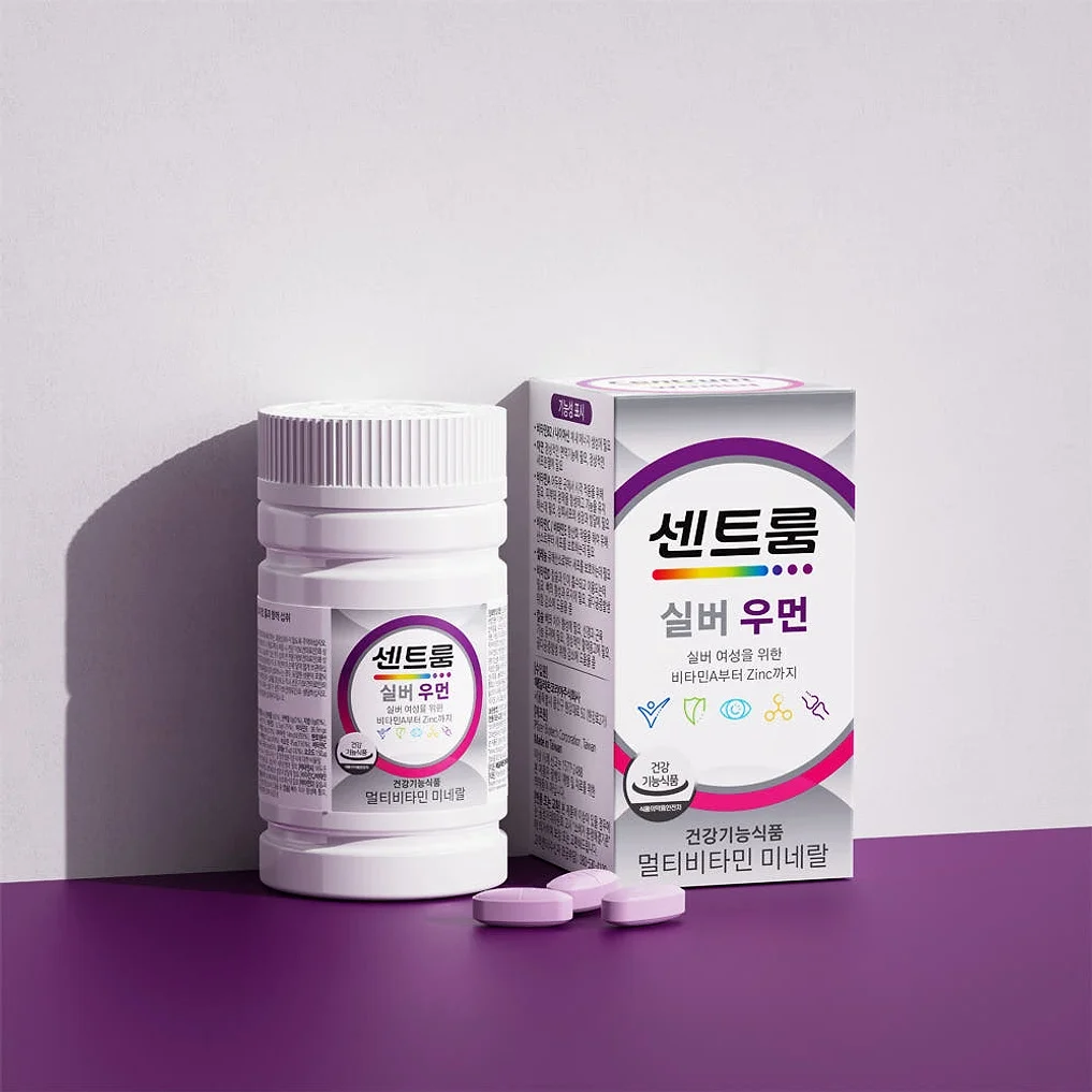센트룸 실버 우먼 멀티비타민 미네랄 50정, 1개 상세 이미지 4