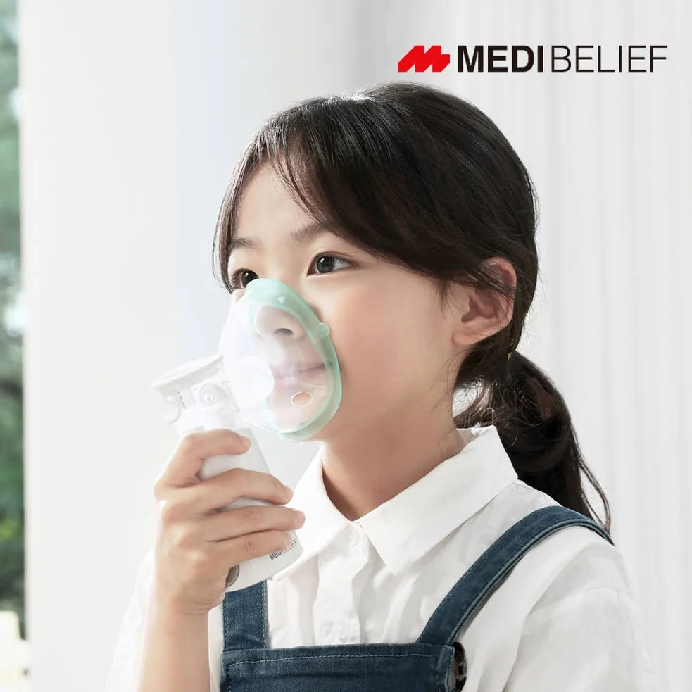 에어넵 스위스 연구개발 휴대용 네블라이저 아기 신생아 유아 성인 네불라이저 레블라이져 상세 이미지 5