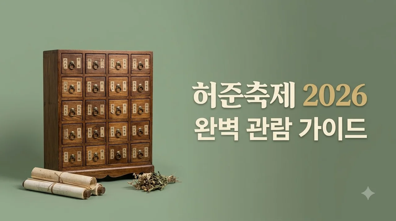 허준축제 2026 일정 및 주차 꿀팁 총정리 (프로그램 가이드)