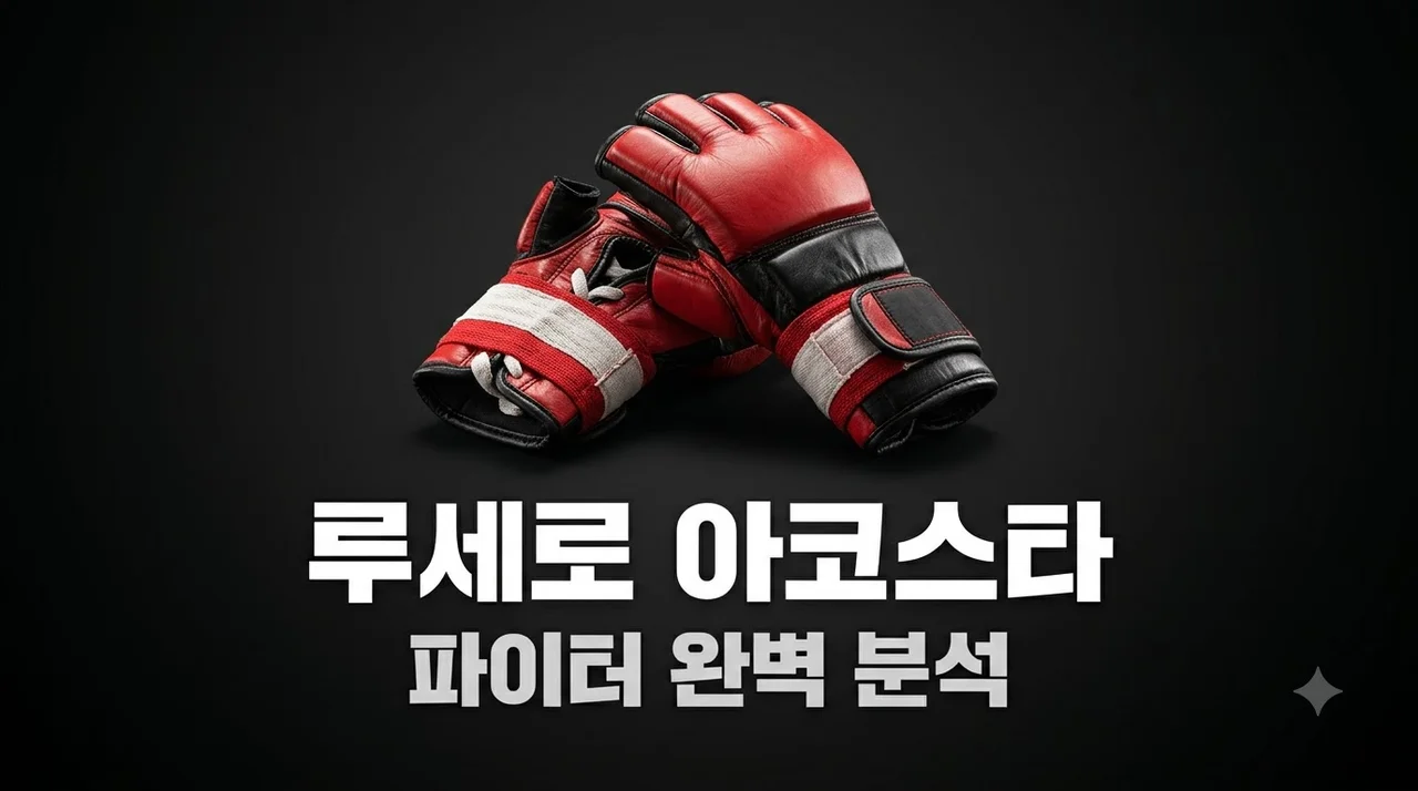 루세로 아코스타 프로필 및 전적 완벽 정리! 격투 스타일과 매력
