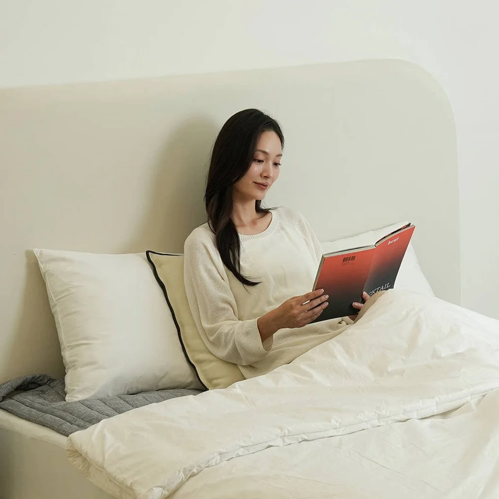 비티일렉스 온수매트 숙면 자연순환식 특허 빨아쓰는 워셔블 온수장판 침대 거실 바닥 싱글 상세 이미지 1