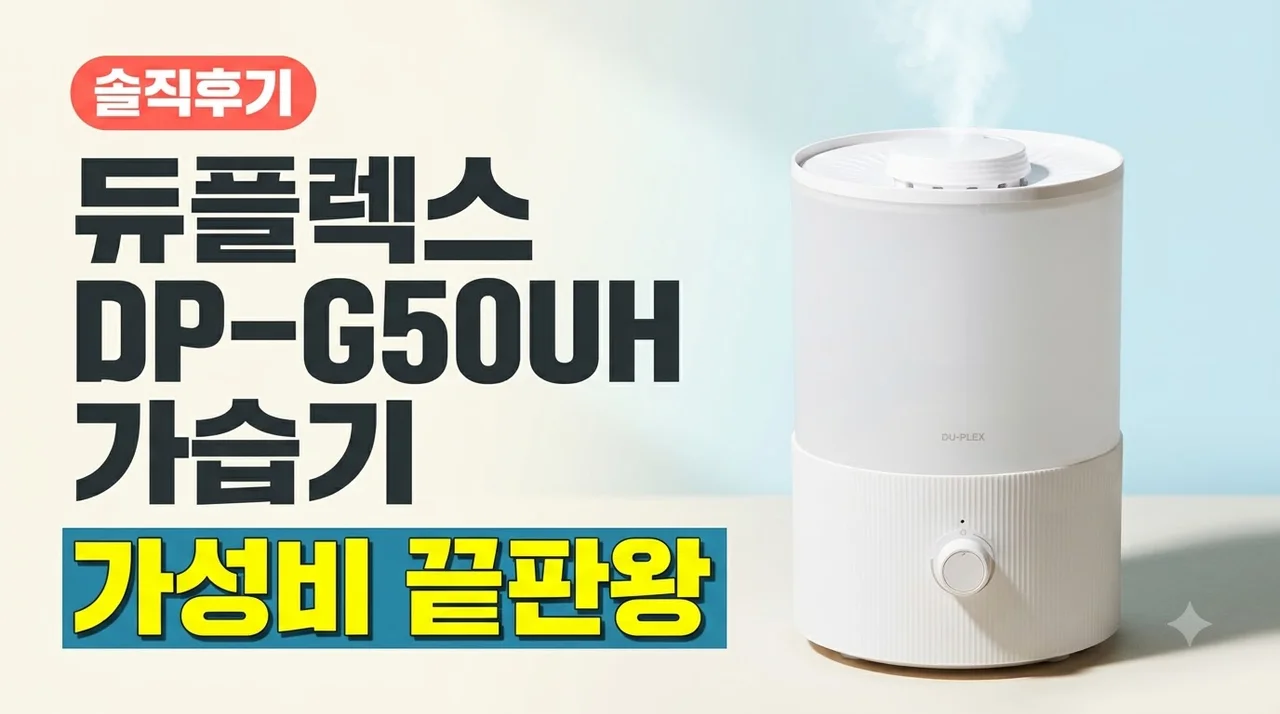 듀플렉스 DP-G50UH 가습기 솔직후기 가성비 끝판왕