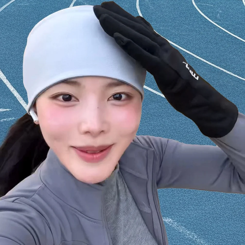 rnrn 러닝장갑 겨울 방한 런닝장갑 기모 상세 이미지 8