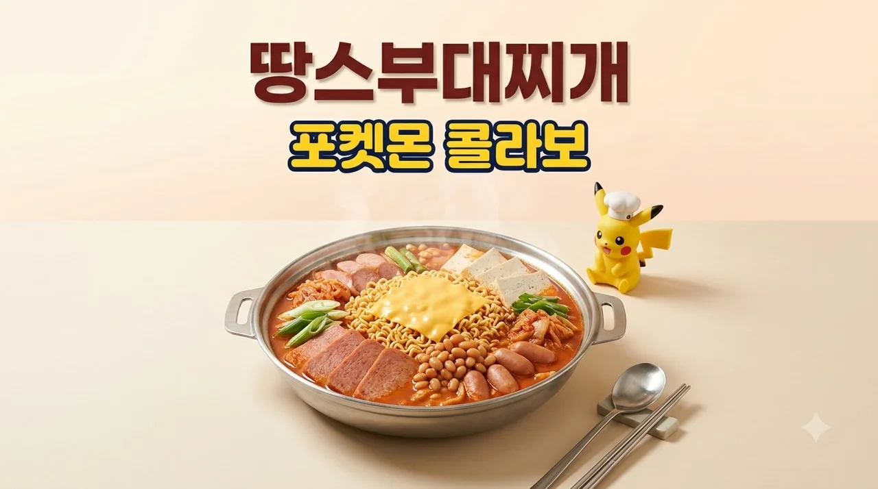땅스부대찌개 포켓몬 콜라보 한정판 굿즈와 피규어 구매 팁