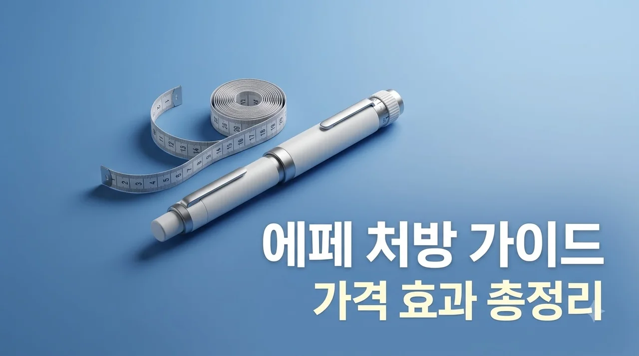 국산 비만약 에페 처방 가이드 가격 효과와 병원 기준 총정리