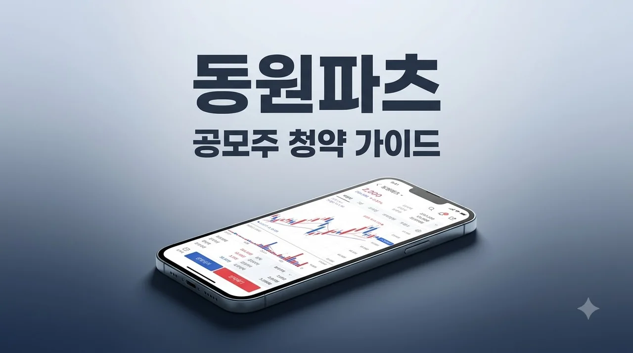 동원파츠 공모주 청약 일정과 예상 수익 분석 완벽 가이드