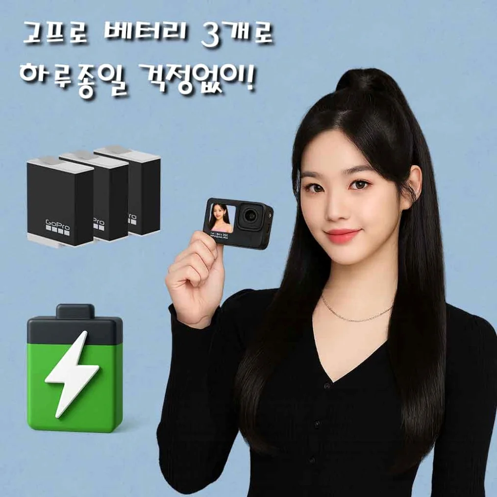 고프로 12 대여 풀패키지 렌탈 액션캠 인천공항 1일 상세 이미지 1